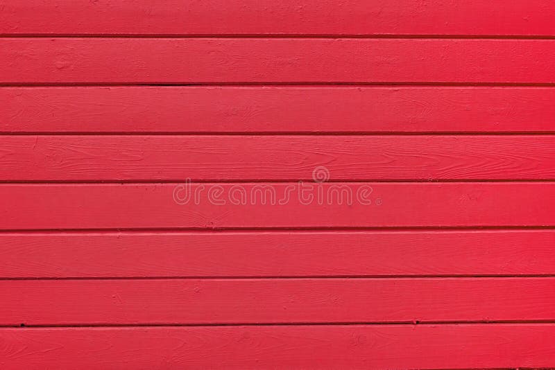 Monochrome Red Wood Planking Texture Horizontal Background stock image