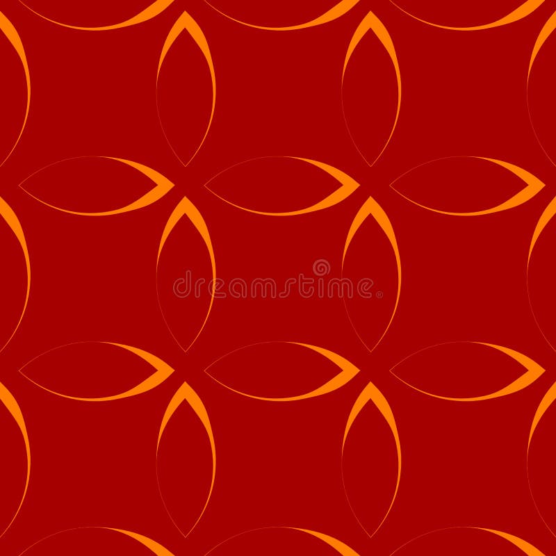 Monochrome repetitive pattern with petal / flower / leaf shapes. stock illustration Monochrome repetitive pattern with petal / flower / leaf shapes. stock illustration