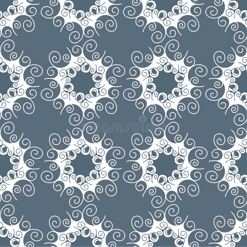 Monochrome seamless pattern. Abstract geometric background with hexagonal motif. Lace structure, elegant ornament vector illustration Monochrome seamless pattern. Abstract geometric background with hexagonal motif. Lace structure, elegant ornament vector illustration