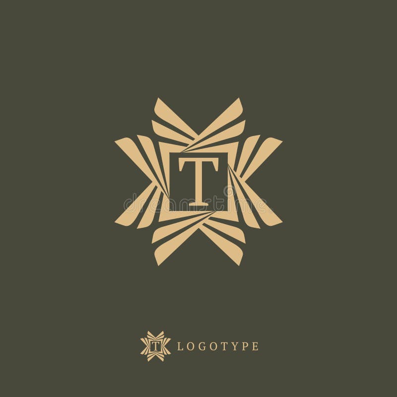 Aa Monogram Logo Calligraphic Signature Icon Stock Vector (Royalty