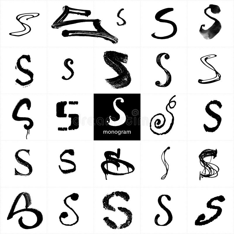 Letter S Stylish