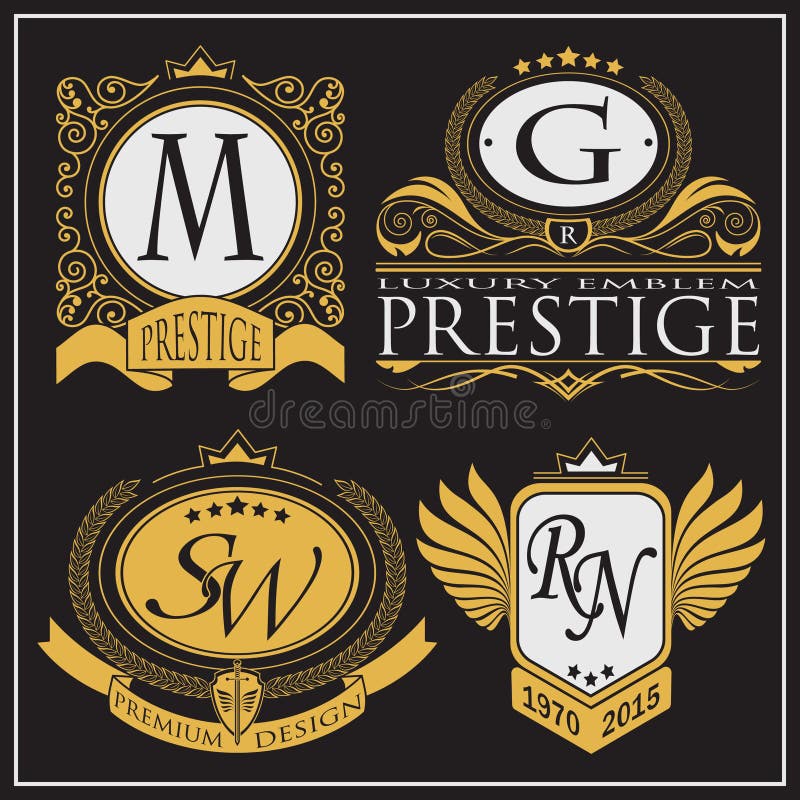 Monograma dourado do vetor Quadro decorativo luxuoso Convite do casamento Linhas elegantes de ornamento caligráfico Fundo escuro ilustração do vetor Monograma dourado do vetor Quadro decorativo luxuoso Convite do casamento Linhas elegantes de ornamento caligráfico Fundo escuro ilustração do vetor