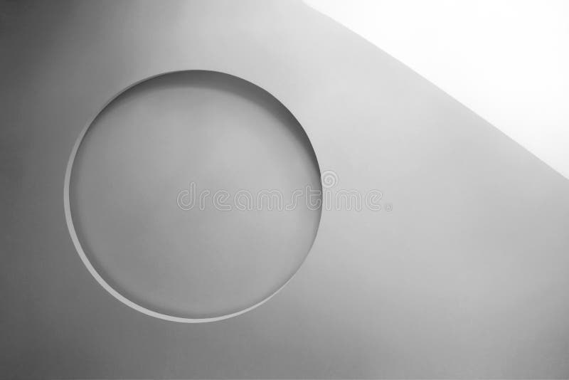 Monokrom abstrakt geometrisk sammansättning för Minimalist design royaltyfria foton Monokrom abstrakt geometrisk sammansättning för Minimalist design royaltyfria foton