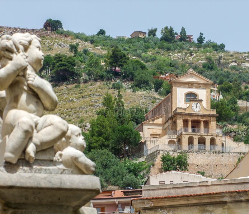 Monreale in Sicily stock photo. Image of historic, culture - 153199982