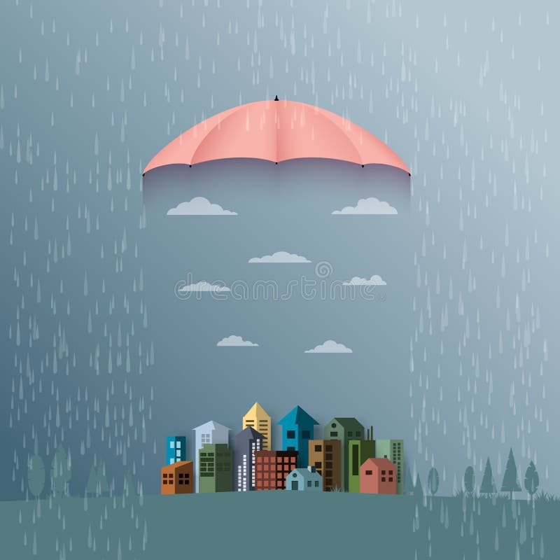 Rainy Day Building Stock Illustrations – 1,230 Rainy Day Building Stock  Illustrations, Vectors & Clipart - Dreamstime
