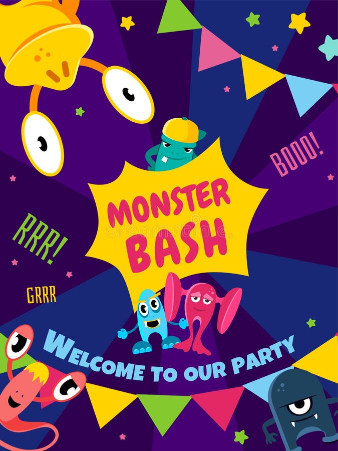 Monster Bash Stock Illustrations 133 Monster Bash Stock Illustrations Vectors Clipart Dreamstime