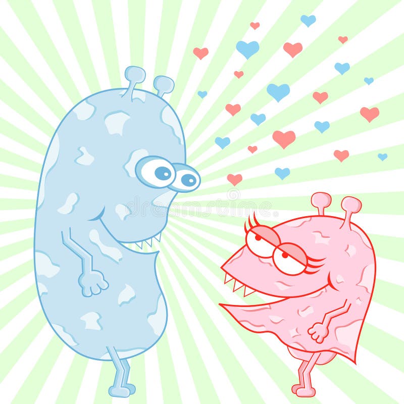 Monster Love Cartoon Characters