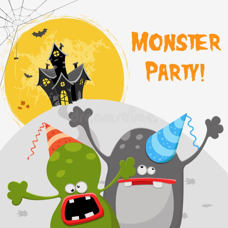 Monster Characters stock vector. Illustration of halloween - 53777282