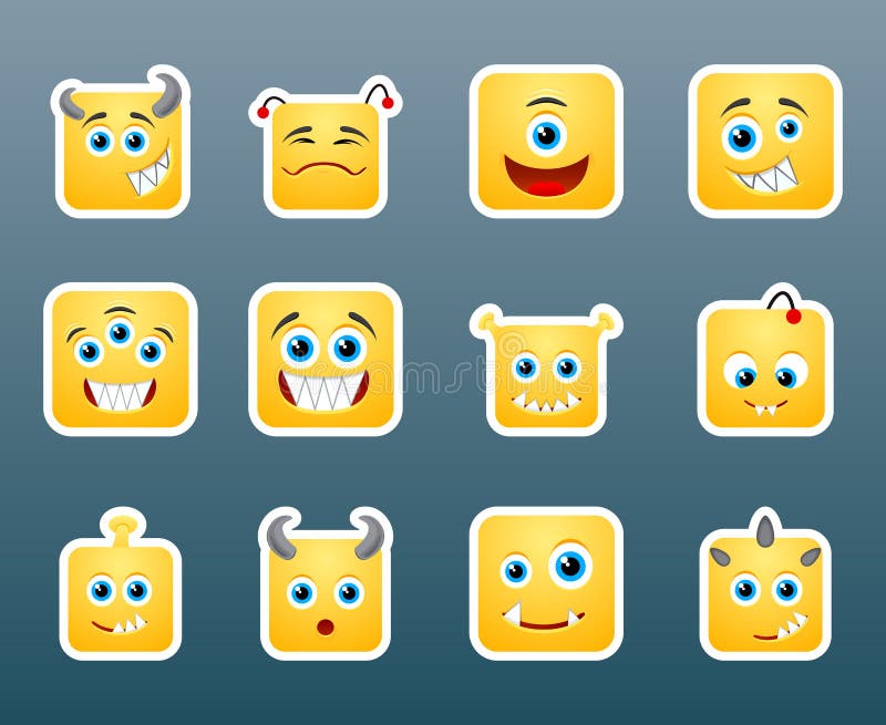 Monster Smile Stock Illustrations – 93,310 Monster Smile Stock