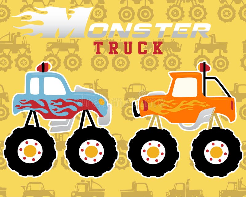 Monster truck Stock Vector Images - Alamy