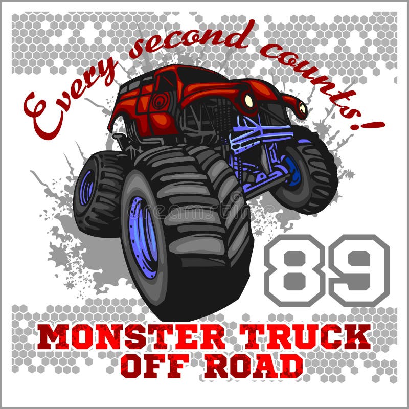 Monster Truck - off road badge