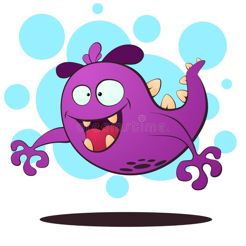 Monstro mau da mosca - ilustração dos desenhos animados ilustração do vetor Monstro mau da mosca - ilustração dos desenhos animados ilustração do vetor
