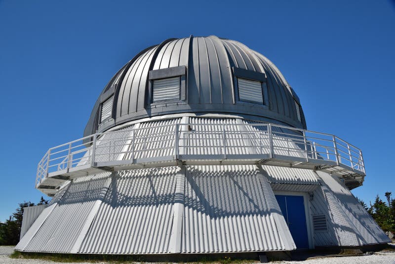 Mont Megantic Observatory stock photo. Image of park - 246058036