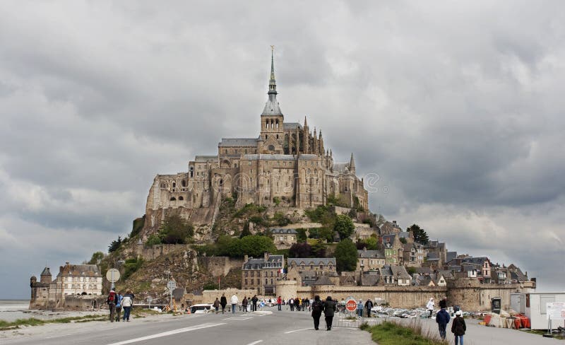 Mont Saint Michel abbey, Normandy, France