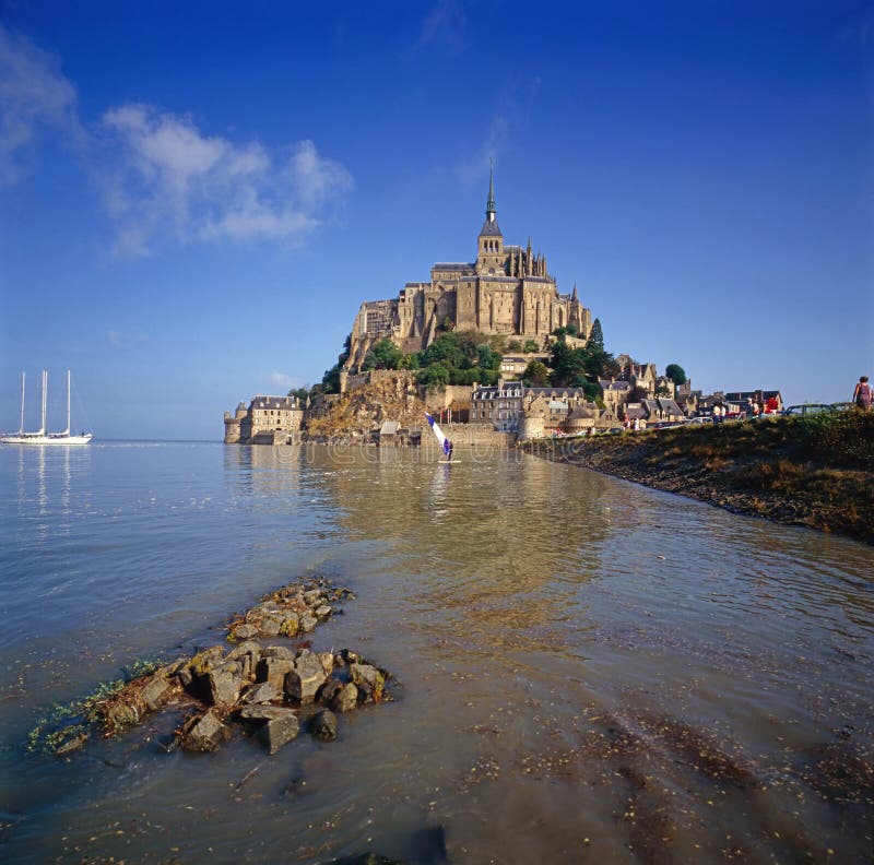 Mont Saint Michel, France stock photo. Image of michel 44075858