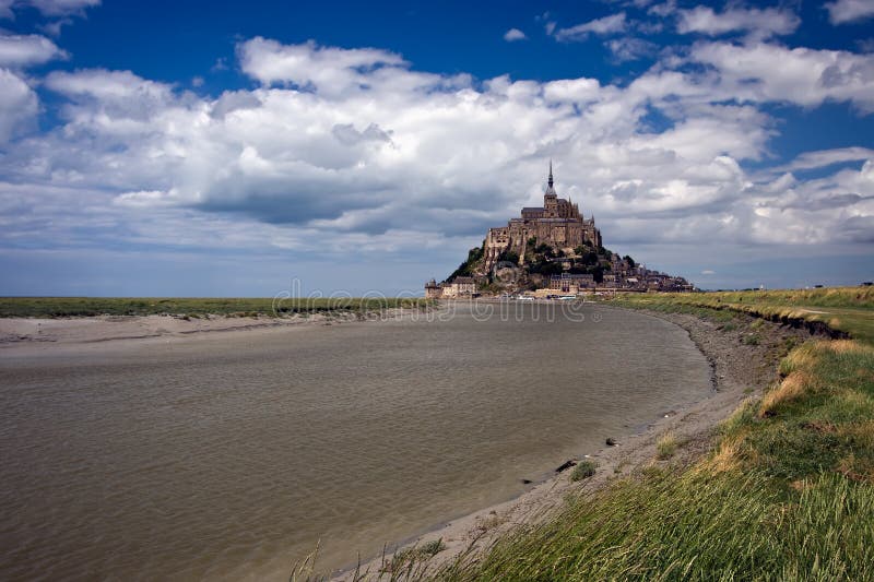 Mont Saint Michel and River