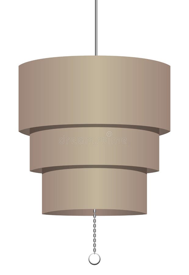 Simple modern chandelier for offices. Vector illustration. Simple modern chandelier for offices. Vector illustration.