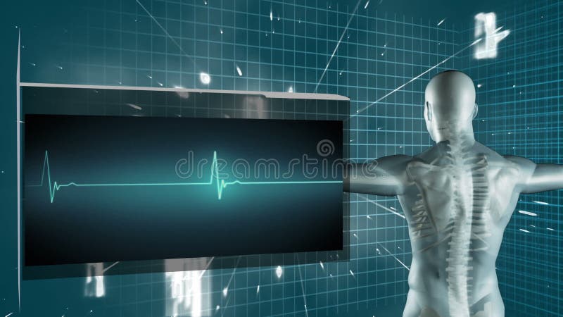 Montage de clips médicaux illustration de vecteur