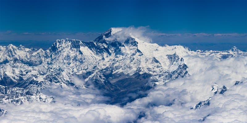 Montagem Everest foto de stock royalty free Montagem Everest foto de stock royalty free