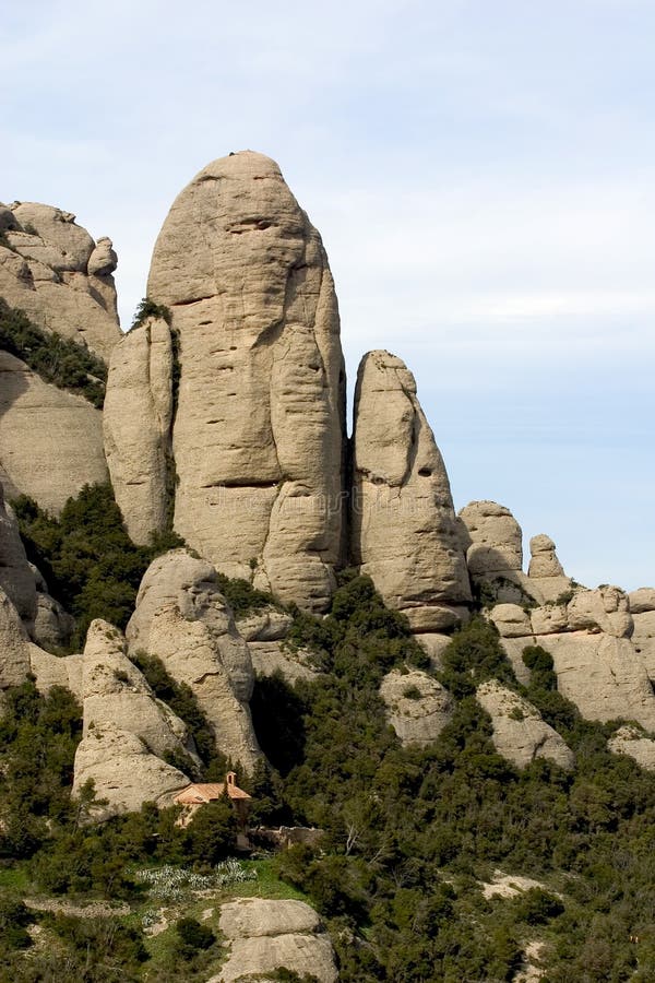 Montserrat mountain, Catalonia, Spain. Montserrat mountain, Catalonia, Spain