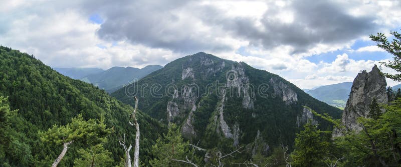 Montagna di Mala Fatra, Slovacchia, Europa fotografie stock libere da diritti Montagna di Mala Fatra, Slovacchia, Europa fotografie stock libere da diritti