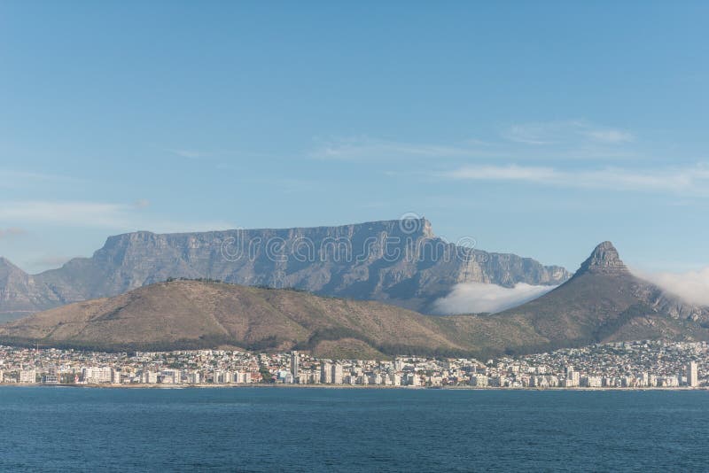 Montagne de Tableau, Cape Town, Afrique du Sud, Afrique image stock Montagne de Tableau, Cape Town, Afrique du Sud, Afrique image stock