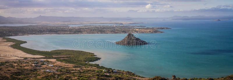 Panorama from the montagne des FranÃ§ais, Diana, Diego Suarez, Madagascar