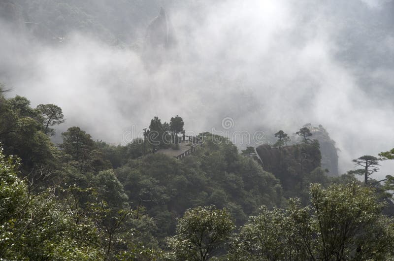 Sanqingshan is one of the most famous and beautiful mountains in China. It is located in Jiangxi province in the east of China. Sanqingshan is one of the most famous and beautiful mountains in China. It is located in Jiangxi province in the east of China.