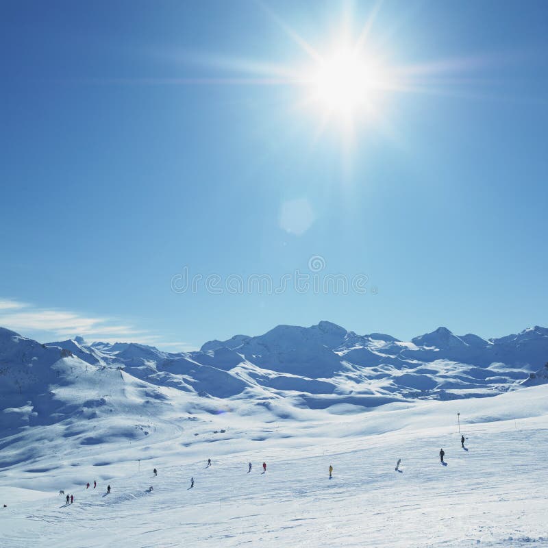 Alpes image libre de droits