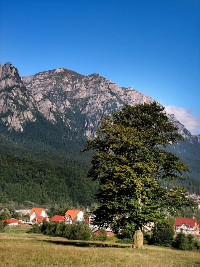 Bucegi of Carpathian ridge, are the most famous mountains in Romania. Bucegi of Carpathian ridge, are the most famous mountains in Romania