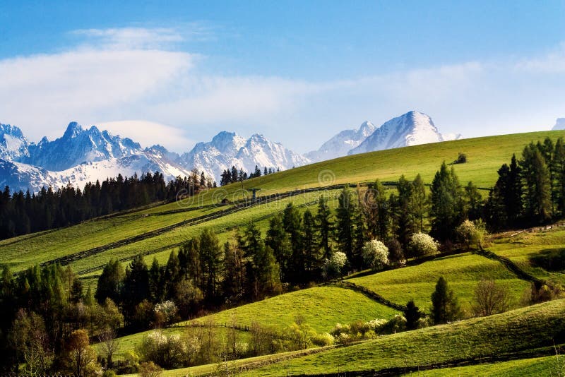 Montagnes de Tatry photos stock Montagnes de Tatry photos stock