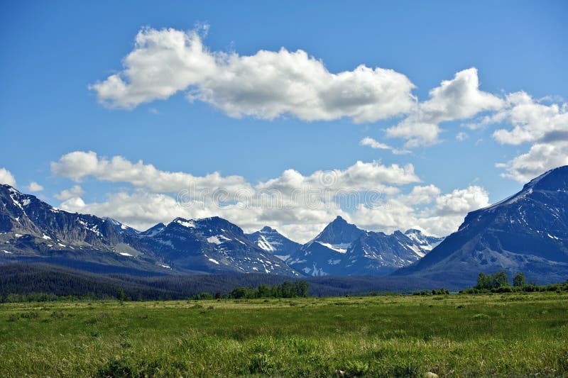Montana Rocky Mountains stockfotos Montana Rocky Mountains stockfotos