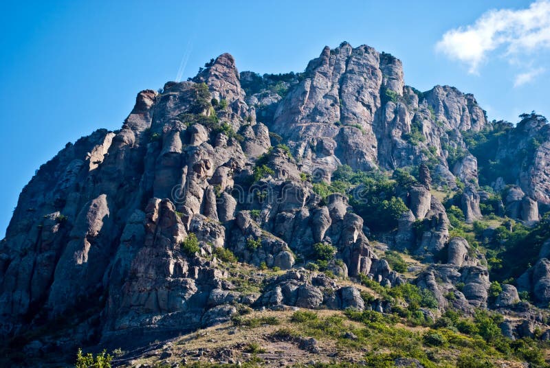 Montanha fotografia de stock royalty free