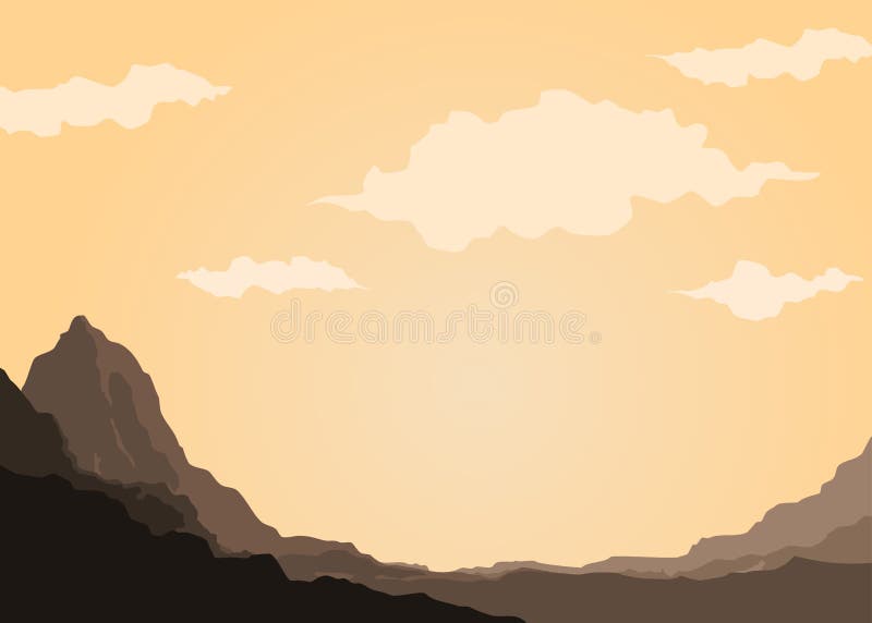 Montanha da rocha ilustração stock Montanha da rocha ilustração stock
