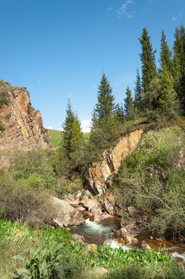 Montanha, montagem, monte foto de stock royalty free