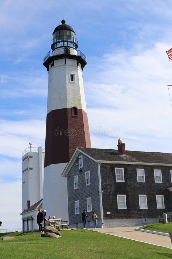 Montauk fyrMontauk delstatspark New York 6 arkivbild Montauk fyrMontauk delstatspark New York 6 arkivbild