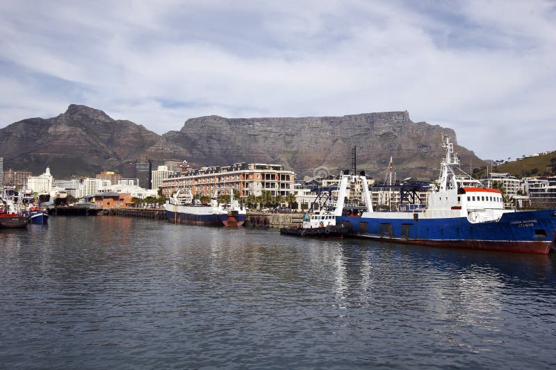 View from table mountain cape town. View from table mountain cape town