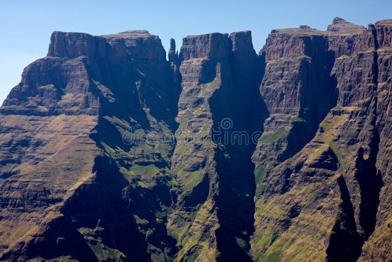 Montañas de Drakensberg foto de archivo Montañas de Drakensberg foto de archivo