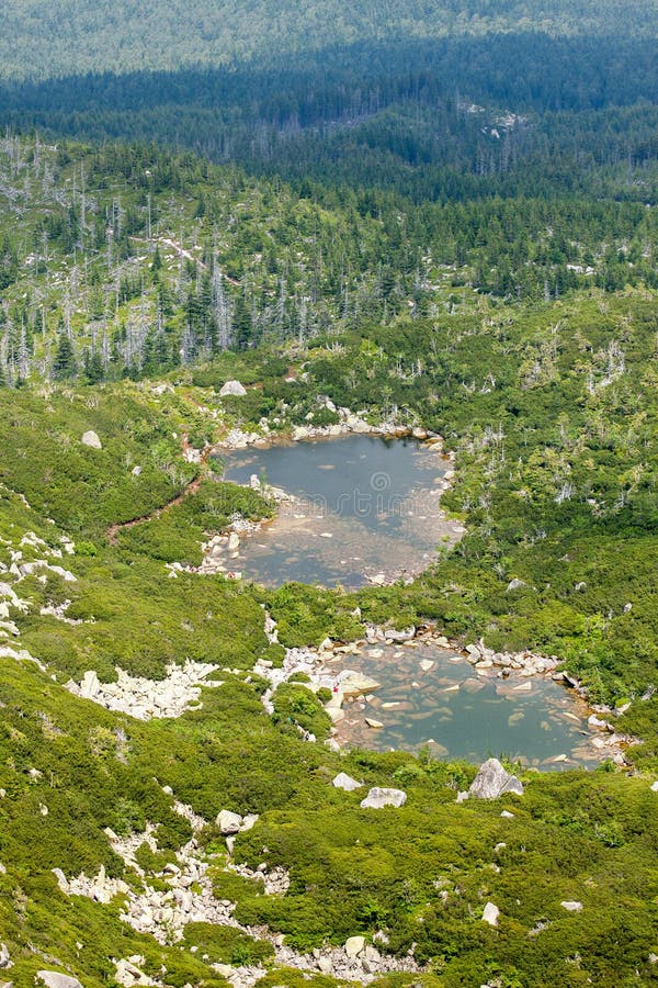 Montañas Karkonosze en Polonia imagenes de archivo Montañas Karkonosze en Polonia imagenes de archivo