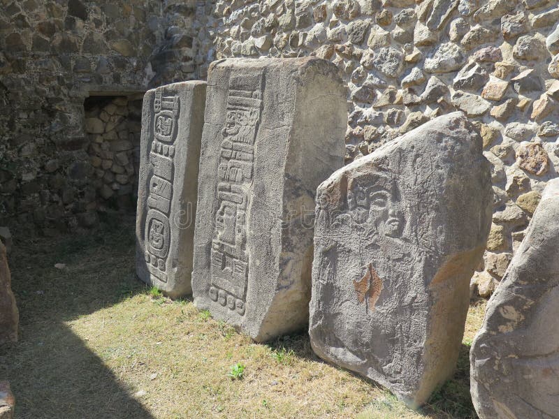 Monte Alban, México imagens de stock Monte Alban, México imagens de stock