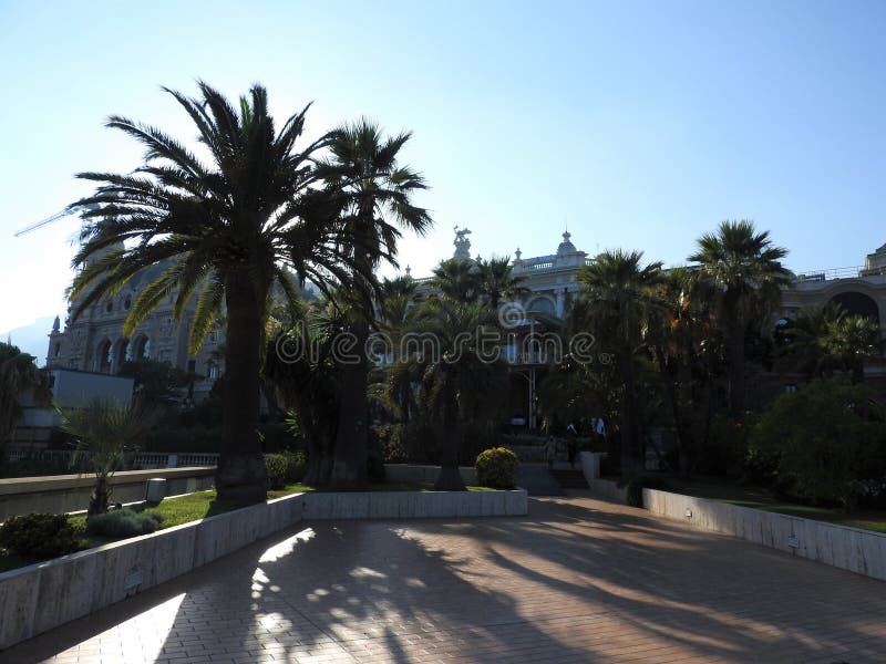The Monte Carlo Casino, gambling and entertainment complex in Monte Carlo, Monaco, Cote de Azul, Europe. It includes a casino, stock photography The Monte Carlo Casino, gambling and entertainment complex in Monte Carlo, Monaco, Cote de Azul, Europe. It includes a casino, stock photography