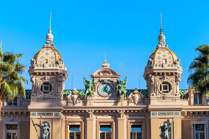 Monte Carlo Casino Opera, Monaco photo stock Monte Carlo Casino Opera, Monaco photo stock