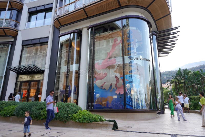 Monte Carlo Monaco June 2022 Facade Louis Vuitton Store Monte – Stock  Editorial Photo © sergio_pulp #635782104