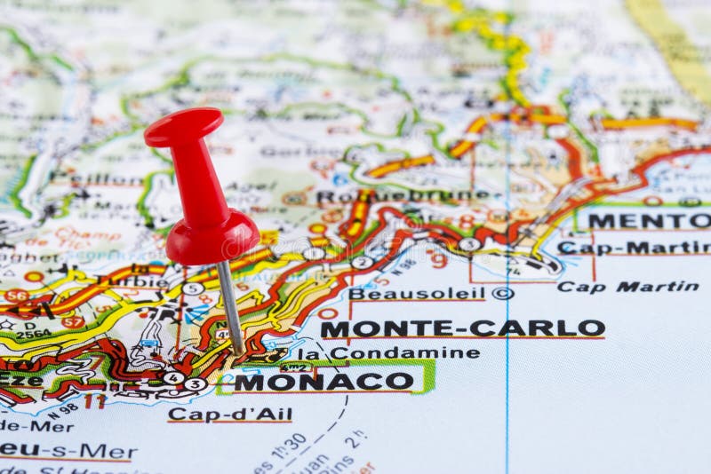 Monte Carlo, Monaco - paradis financier image stock Monte Carlo, Monaco - paradis financier image stock