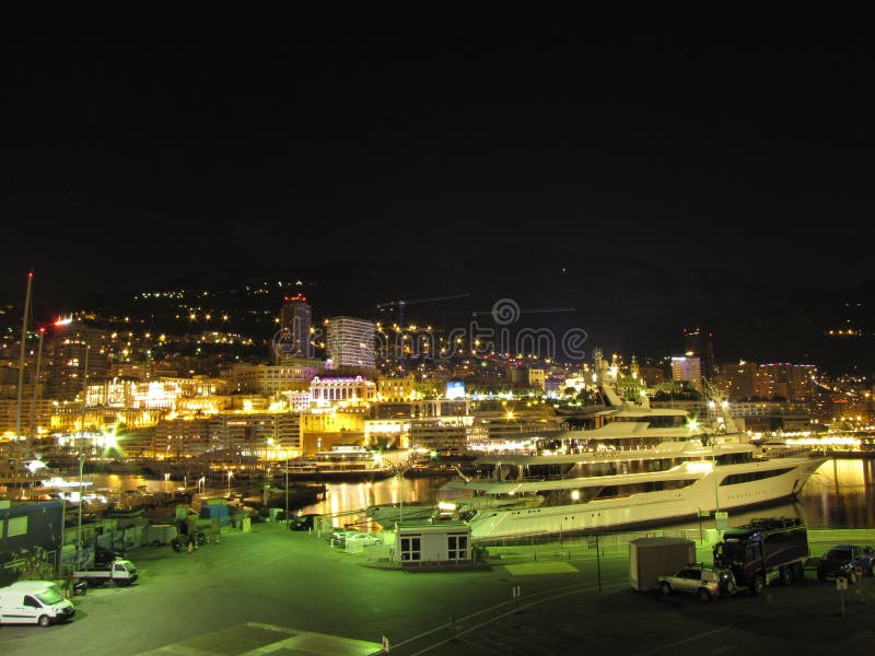 Monte - carlo w nocnychogniach royaltyfri bild Monte - carlo w nocnychogniach royaltyfri bild