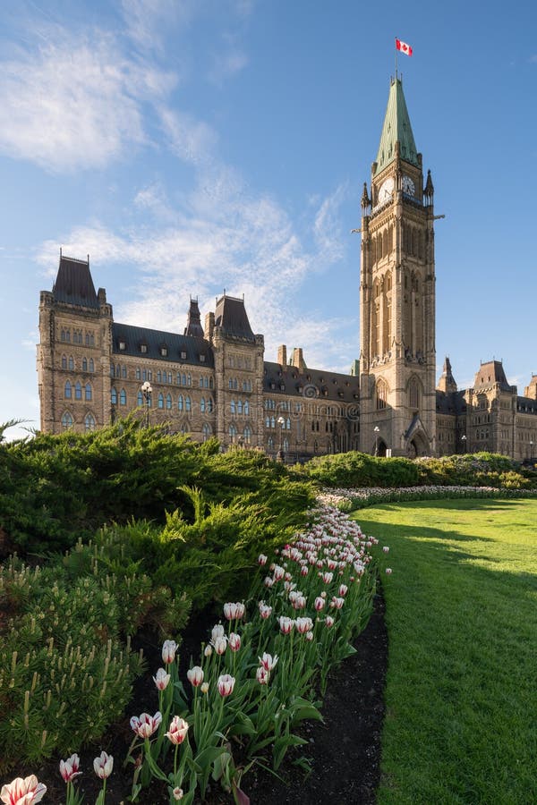 Monte do parlamento de Ottawa, Canadá fotografia de stock Monte do parlamento de Ottawa, Canadá fotografia de stock