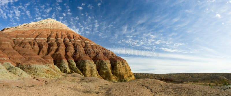 Monte do Sandstone fotografia de stock royalty free Monte do Sandstone fotografia de stock royalty free