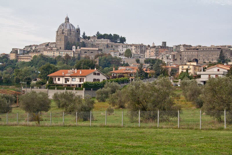 Montefiascone Toscana Italia fotografía de archivo Montefiascone Toscana Italia fotografía de archivo
