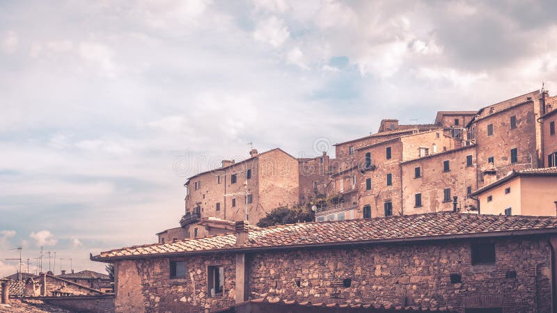 Montepulciano, Тоскана стоковые изображения Montepulciano, Тоскана стоковые изображения
