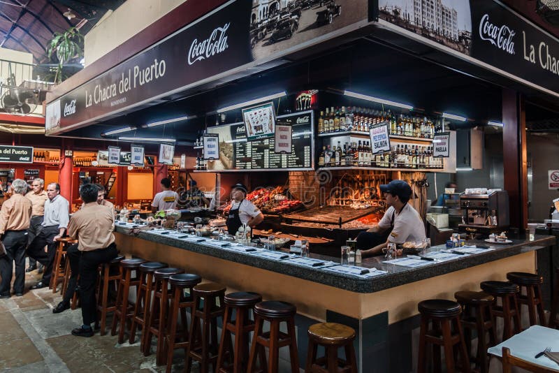 Montevideo Uruguay för offentlig marknad royaltyfria bilder Montevideo Uruguay för offentlig marknad royaltyfria bilder
